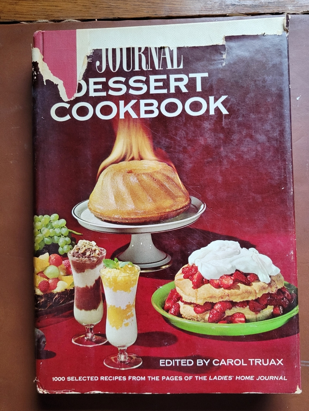 Vintage DESSERT COOKBOOK Ladies Home Journal 1964 Carol Truax